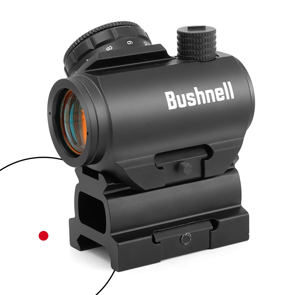 Bushnell Optics TRS-25 Compact Red Dot Sight Riflescope 1x20mm Perfect Replica 3 MOA Dot Reticle